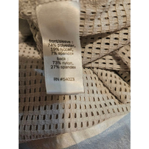 Women's Athleta x Derek Lam Mesh Long Sleeve Athletic Shirt Top SZ XS Gray - Picture 6 of 10